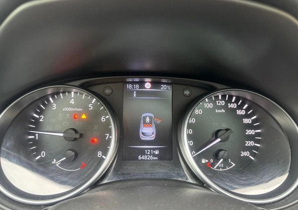 Nissan Qashqai cena 80000 przebieg: 64600, rok produkcji 2017 z Złocieniec małe 121